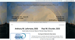 Desktop Screenshot of newhorizonsdentalassociates.com